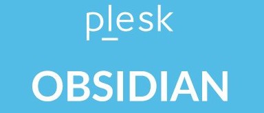 plesk obsidian logo